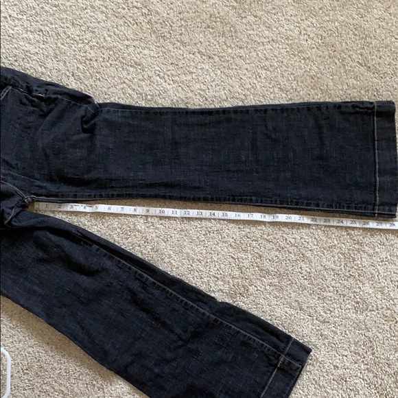 B2GOFREE 🍭WHBM Black Trouser Jeans Sz 2S - Picture 5 of 7